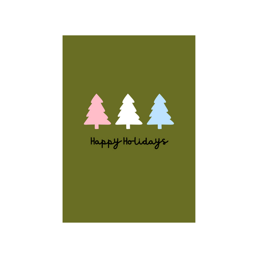 Seasonal Card - Happy Holidays