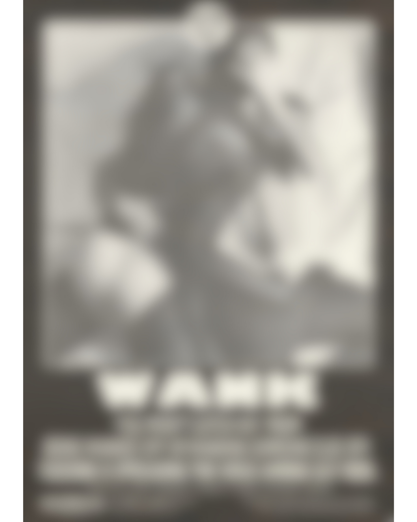 A2 Archival HIV/AIDS 'W*nk' Poster