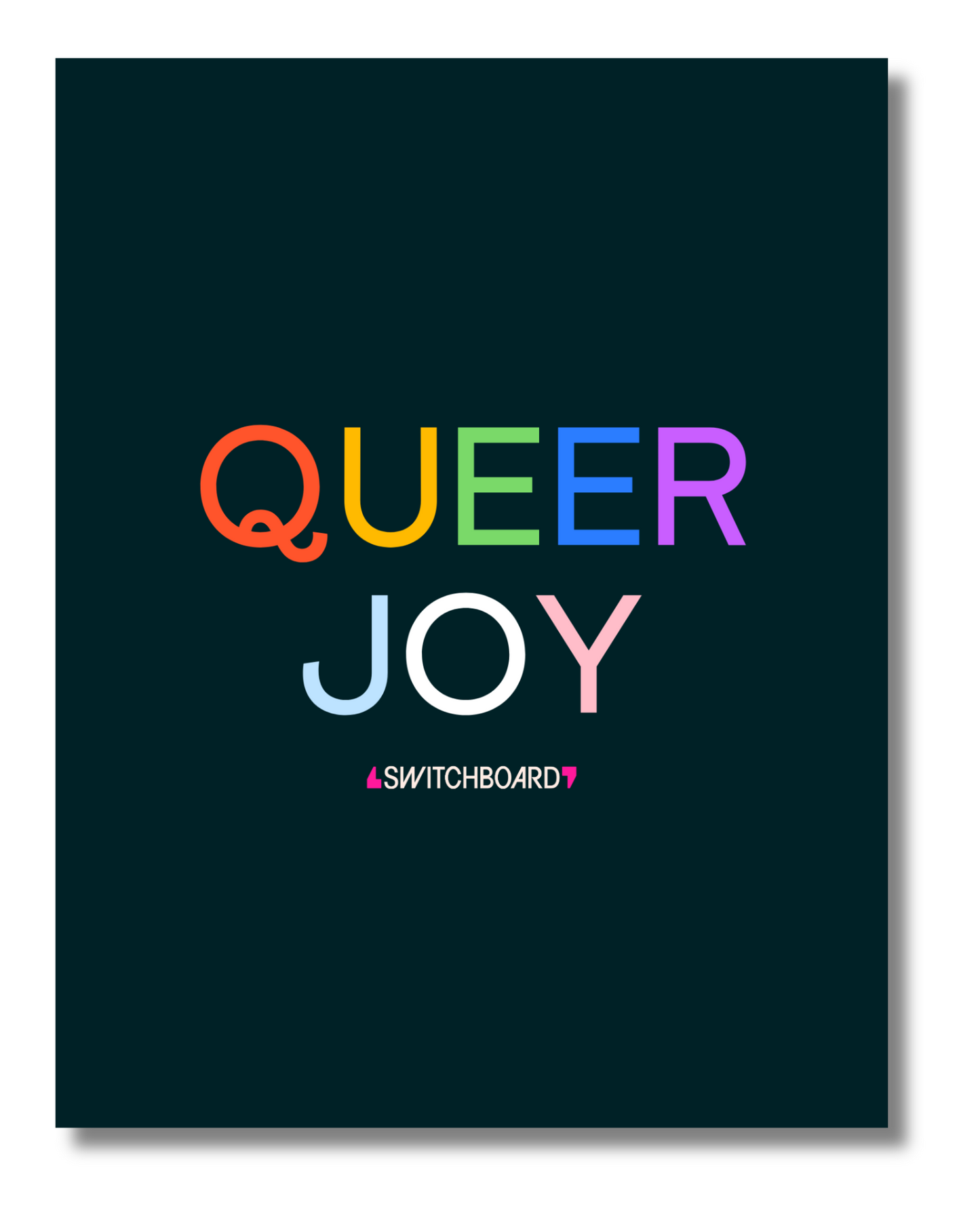 A4 Queer Joy Art Print