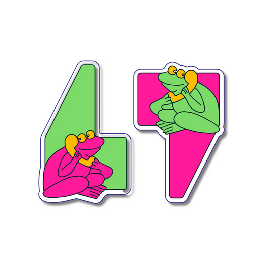 FROGS Acrylic Pin Badge