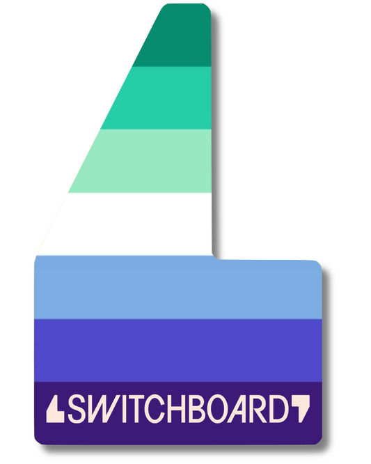 Gay Acrylic Pin Badge