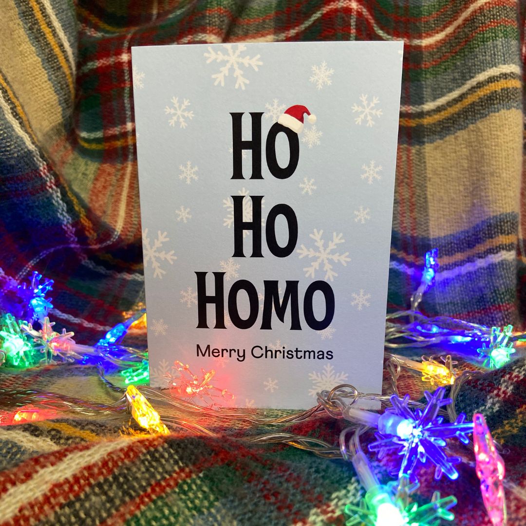 Christmas Card - Ho Ho Homo