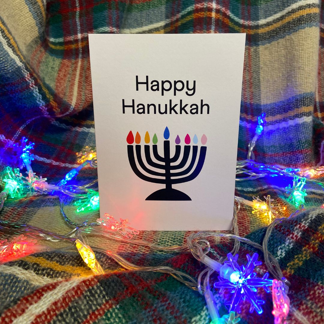 Seasonal Card - Happy Hanukkah